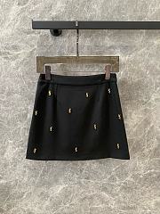 YSL Black Skirt - 2