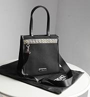 Versace Canvas Black Tote -  23x24x11CM - 1