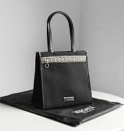 Versace Canvas Black Tote -  23x24x11CM - 5