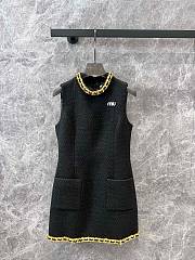 Miumiu Black Tweed Dress - 1