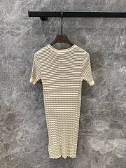 Miumiu Body Stripped Line Dress - 3