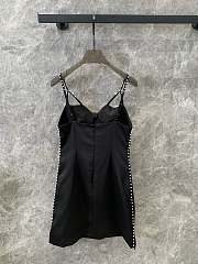 Miumiu Ribbon Black Sundress - 6