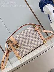 Louis Vuitton Side Trunk MM Damier Vernis Handbag - 21*14*6cm - 1