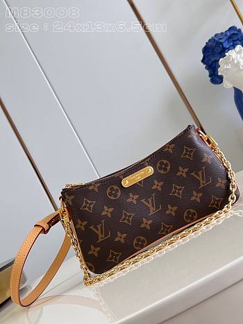 Louis Vuitton Liv Pochette Monogram Shoulder Bag - 24*13*6.5cm