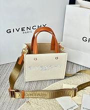 Givenchy Canvas Orrange Tote - 19*8*16cm - 1