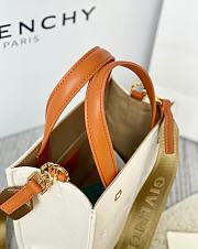 Givenchy Canvas Orrange Tote - 19*8*16cm - 6