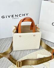 Givenchy Canvas Orrange Tote - 19*8*16cm - 2