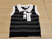 Chanel Black Less Sleeves Women Top -Size S - 1