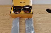 	 Fendi Brown Sunglasses - 1