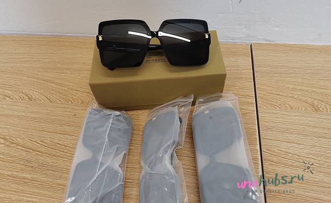 Burberry Black Square Sunglasses - 1