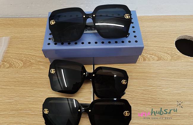 Gucci Black Sunglasses - 1