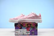 Louis Vuitton Pink Leather Sneakers EU41 - 1