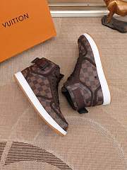 Louis Vuitton Rivoli Brown Damier Ebene Boots Eu39 - 1