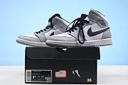 Nike Air Jordan 1 Mid Light Smoke Grey EU42 - 1