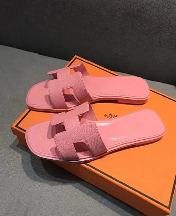 	 Hermes Oran Pink Slides EU41