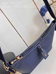 Louis Vuitton CarryAll Monogram Empreinte Handbag Navy Blue - 39x30x15cm - 6