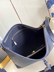 Louis Vuitton CarryAll Monogram Empreinte Handbag Navy Blue - 39x30x15cm - 5