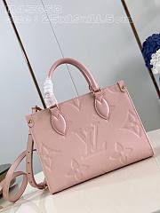 Louis Vuitton Onthego PM Pale Pink Bag - 25cm - 1