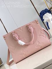 Louis Vuitton Onthego PM Pale Pink Bag - 25cm - 4