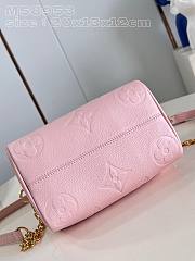 Louis Vuitton Speedy Bandouliere 20cm In Pale Pink - 6