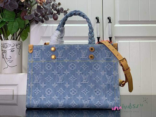 Louis Vuitton Let Go Onthego Denim Bag -28x23x10.5cm - 1