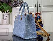 Louis Vuitton Let Go Onthego Denim Bag -28x23x10.5cm - 3