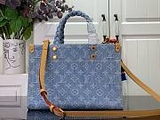 Louis Vuitton Let Go Onthego Denim Bag -28x23x10.5cm - 2