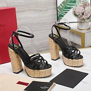 Valentino Raffia Sandals - 2