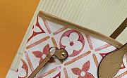 Louis Vuitton Neverfull MM Monogram Tiles Canvas Coral - 31x28x14cm - 6