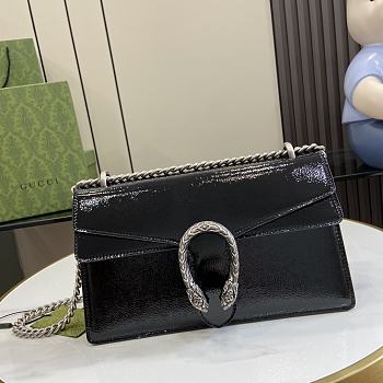 Gucci Dionysus Black Medium Shoulder Bag - 28x16x10.5cm