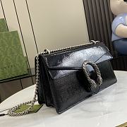 Gucci Dionysus Black Medium Shoulder Bag - 28x16x10.5cm - 5