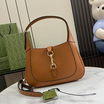 	 Gucci Small jackie 1961 leather shoulder bag - 27.5x19x4cm