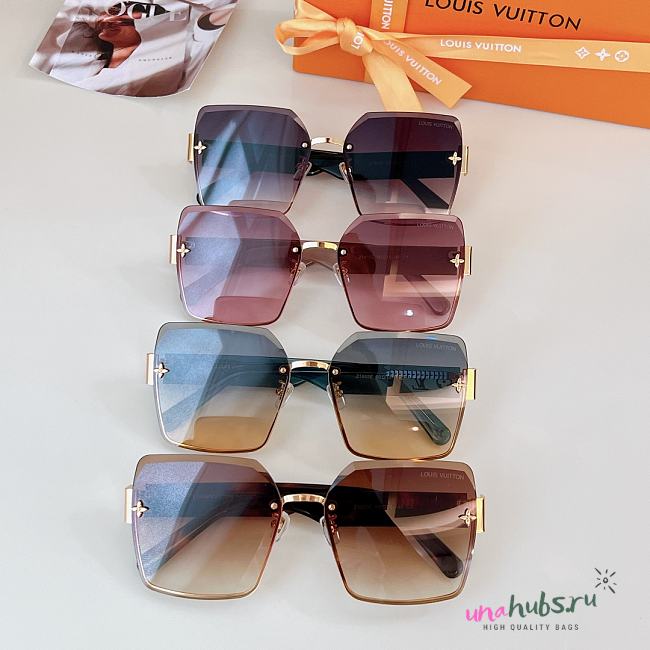 Louis Vuitton Square Sunglasses - 1