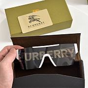 Burberry Runway Mirrored Shield Sunglasses, 135mm - 5