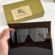 Burberry Runway Mirrored Shield Sunglasses, 135mm - 4