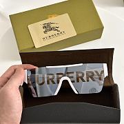 Burberry Runway Mirrored Shield Sunglasses, 135mm - 3