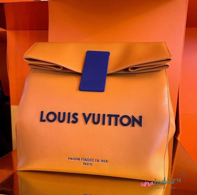 Louis Vuitton Cowhide Leather Sandwich Bag  - 1