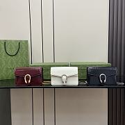 Gucci Dionysus Rosso Ancora Bag - 17.5x11x 6.5cm - 1