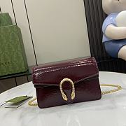 Gucci Dionysus Rosso Ancora Bag - 17.5x11x 6.5cm - 2