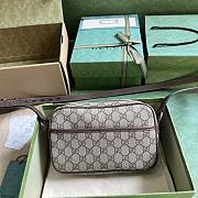 Gucci GG Ebony Shoulder Bag - 22.5x14x5cm - 1