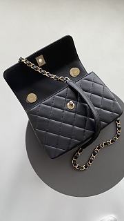 Chanel 24c Trendy CC Black Bag - 19.5*15*8cm - 6