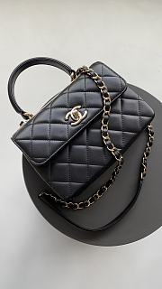 Chanel 24c Trendy CC Black Bag - 19.5*15*8cm - 3