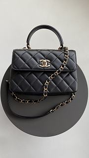 Chanel 24c Trendy CC Black Bag - 19.5*15*8cm - 1