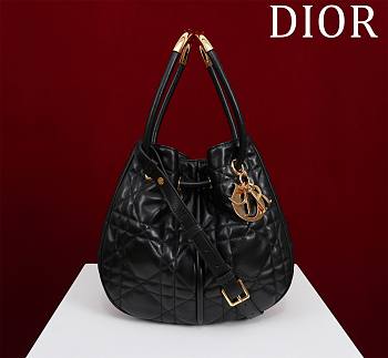 Dior Medium Ammi Black Bag - 31 x 18 x 13 cm