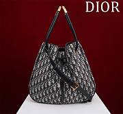 	 Dior Medium Ammi Blue Oblique Bag - 31 x 18 x 13 cm - 1