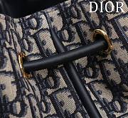 	 Dior Medium Ammi Blue Oblique Bag - 31 x 18 x 13 cm - 2