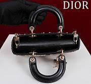 Dior Lady D-Joy Lambskin Pearl Cannage Latte - 21cm - 2