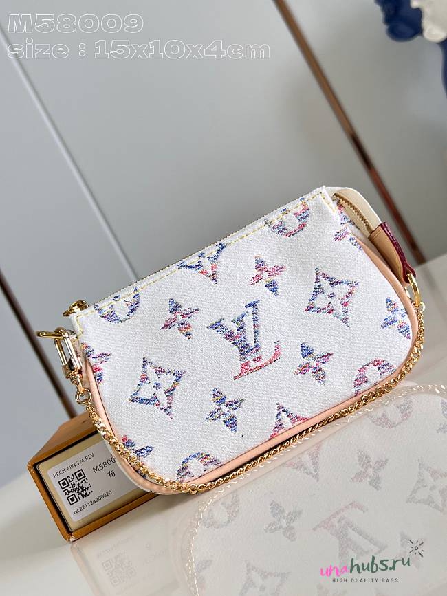 Louis Vuitton Mini Pochette Accessoires Monogram Canvas - 15.5 x 10.5 x 4 cm - 1