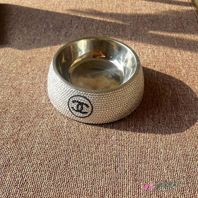 Chanel Pet Bowl - 14.5x6x18cm 400g - 1