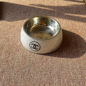 Chanel Pet Bowl - 14.5x6x18cm 400g